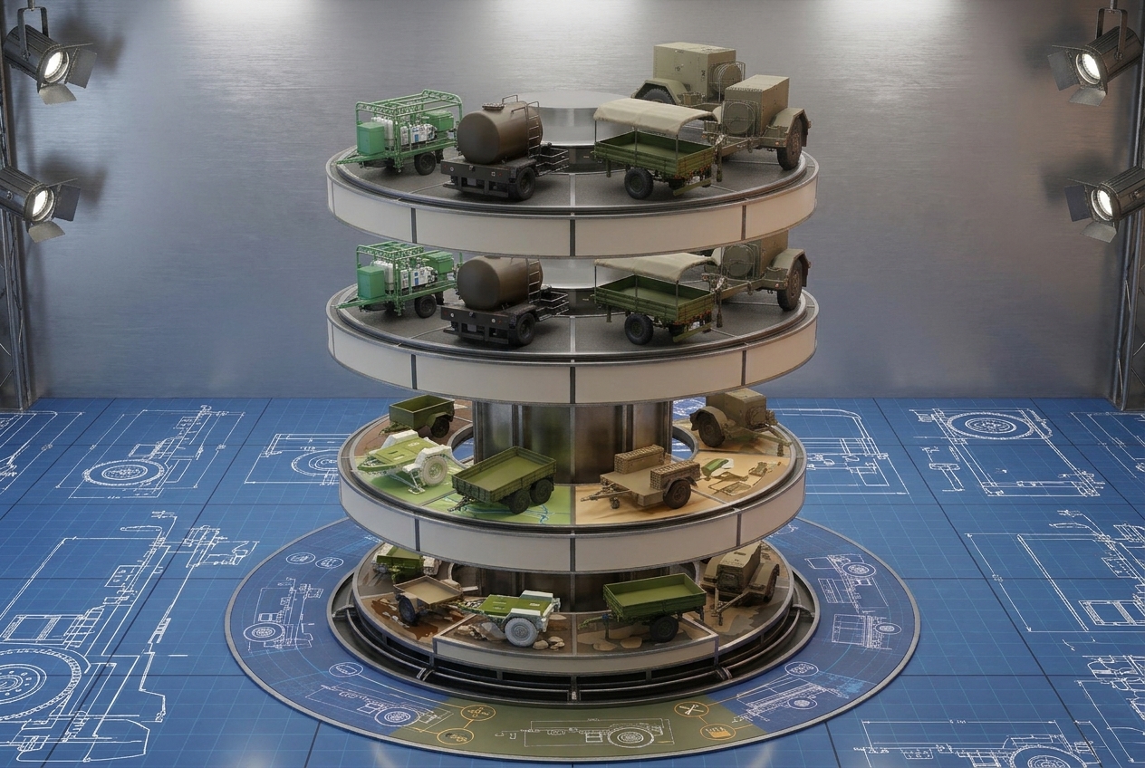 Millitary Type Trailers