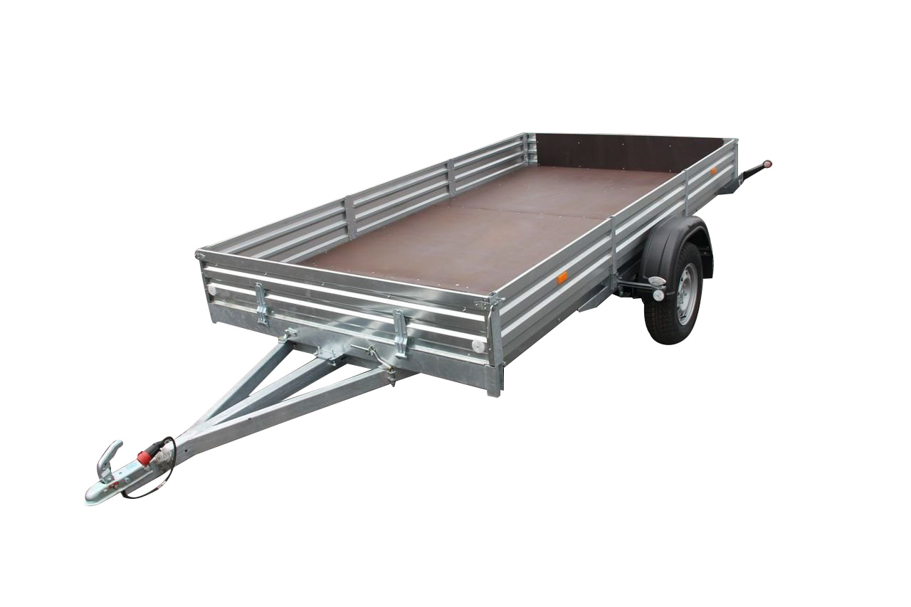 1000 kg Single Axle Open Box Trailer