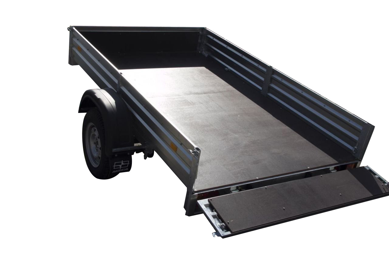 1000 kg Single Axle Open Box Trailer