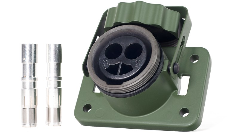 2 Pin Aluminum socket 24v 35 mm EJR