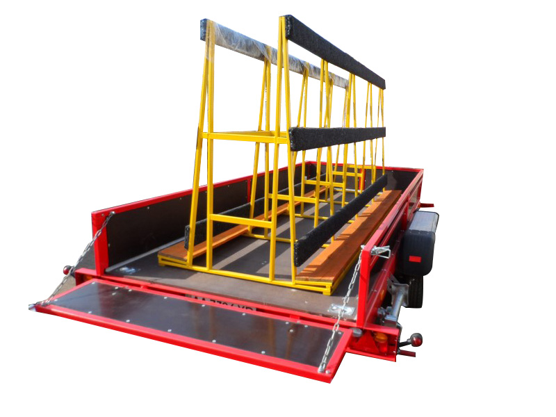 3500 kg Double axle Open Box Trailer