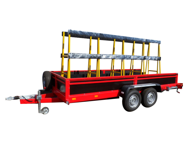 3500 kg Double axle Open Box Trailer